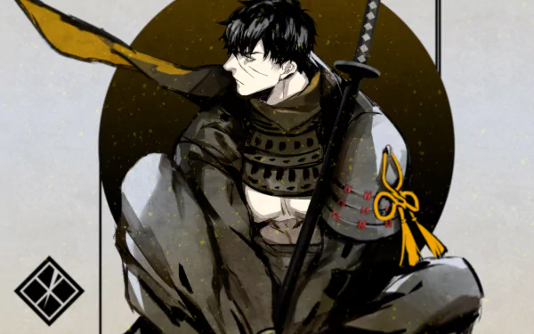 Doudanuki Masakuni Anime Touken Ranbu HD Desktop Wallpaper | Background Image
