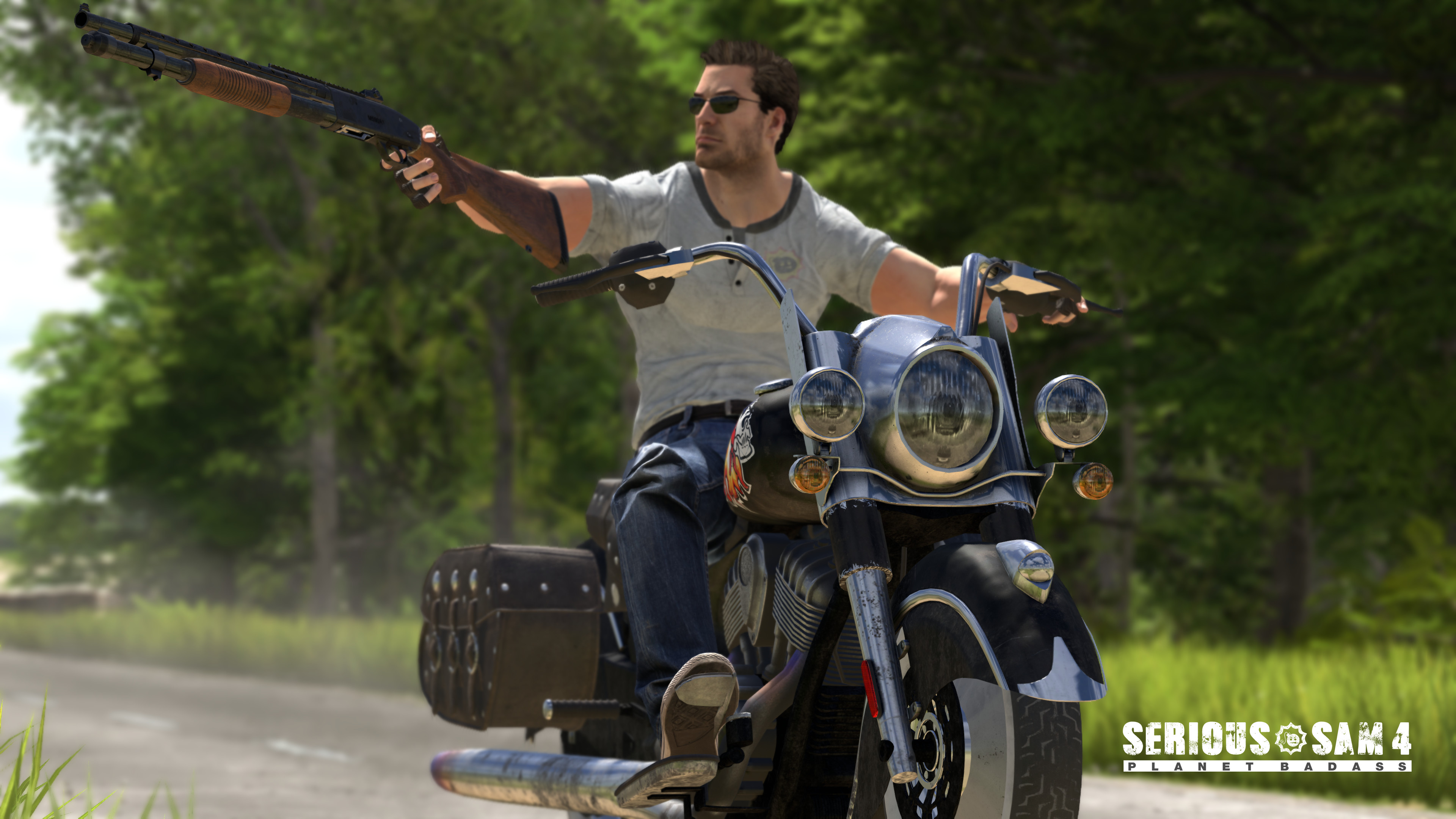 Video Game Serious Sam 4 HD Wallpaper | Background Image