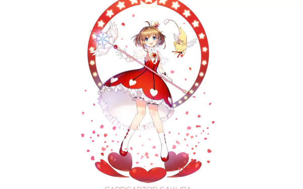 Sakura Kinomoto Keroberos (Card Captor Sakura) Anime Cardcaptor Sakura HD Desktop Wallpaper | Background Image