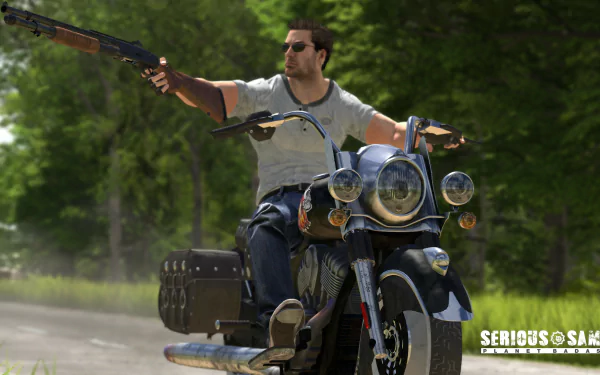 video game Serious Sam 4 HD Desktop Wallpaper | Background Image