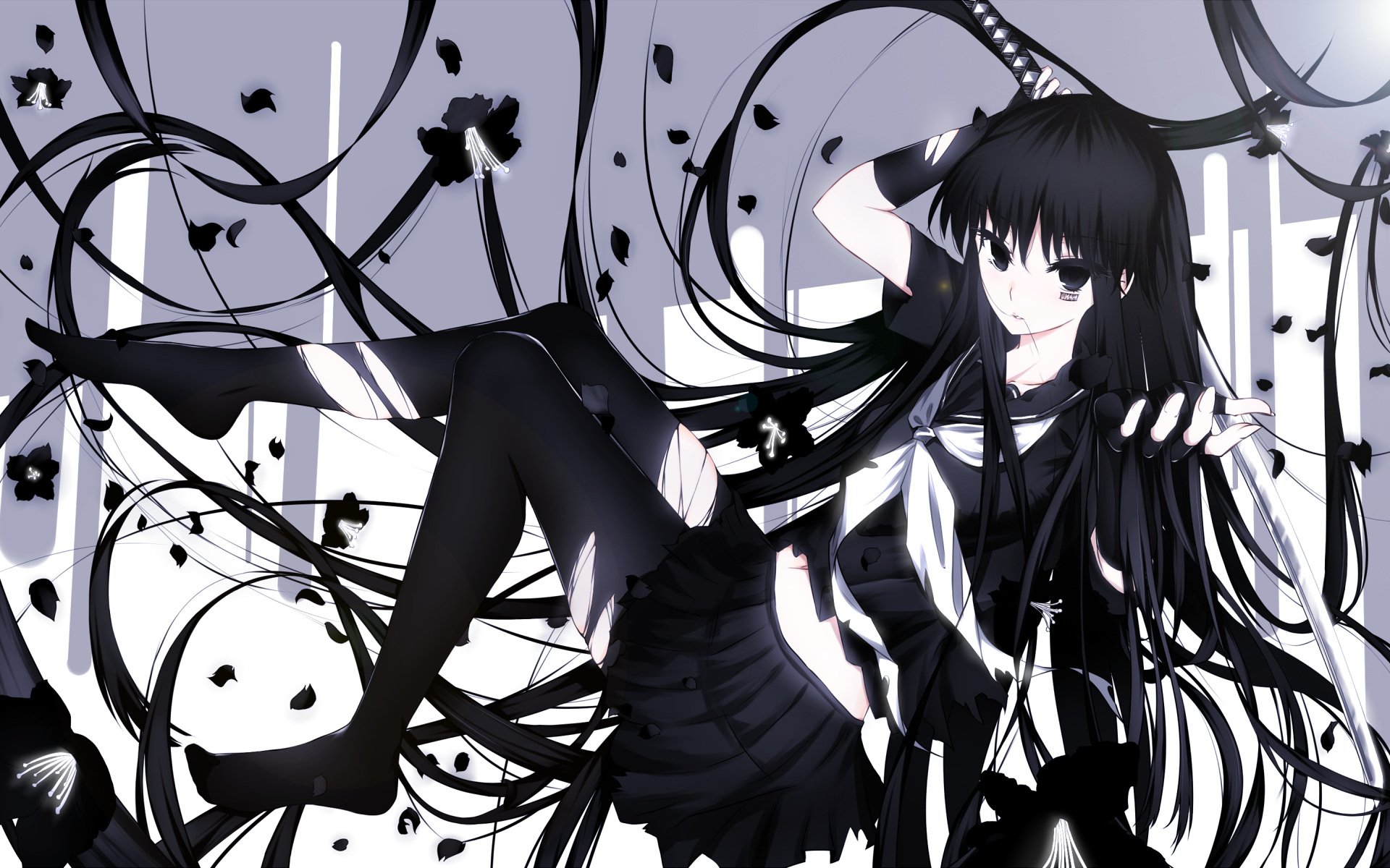 Download Katana Anime Original HD Wallpaper