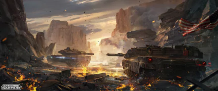 video game Armored Warfare HD Desktop Wallpaper | Background Image