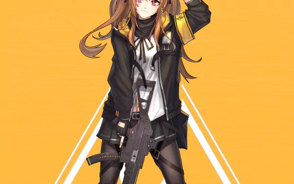 UMP9 (Girls Frontline) video game Girls Frontline HD Desktop Wallpaper | Background Image