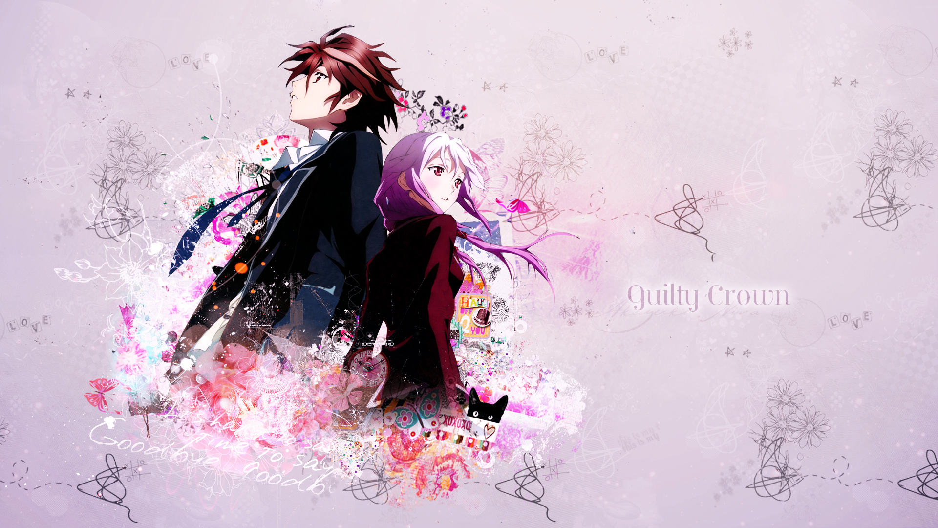 Anime Guilty Crown HD Wallpaper by Akayuki Nina