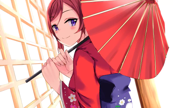 Maki Nishikino Anime Love Live! HD Desktop Wallpaper | Background Image