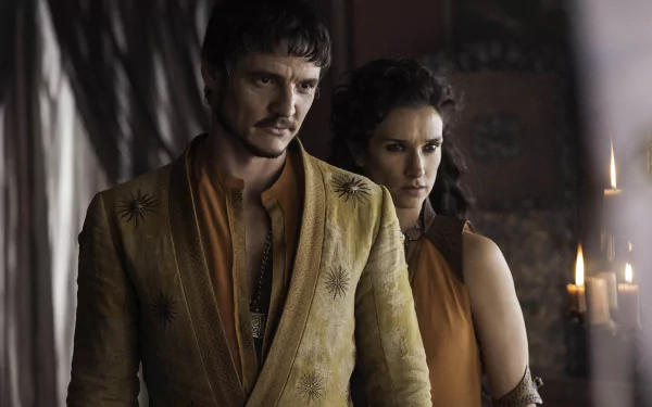 Indira Varma Pedro Pascal Ellaria Sand Oberyn Martell TV Show Game Of Thrones HD Desktop Wallpaper | Background Image