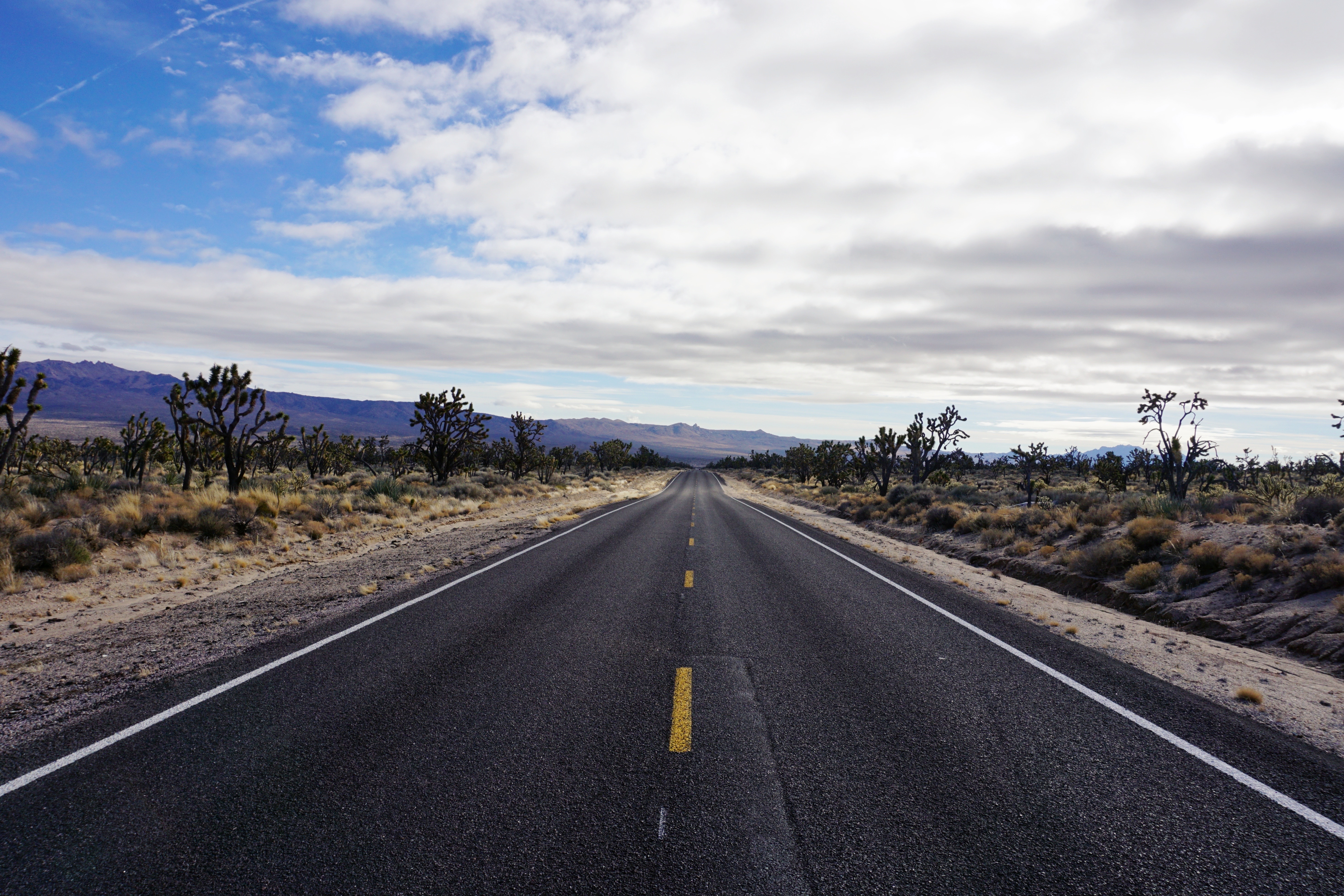 Download Landscape Desert Nature Man Made Road 4k Ultra HD Wallpaper