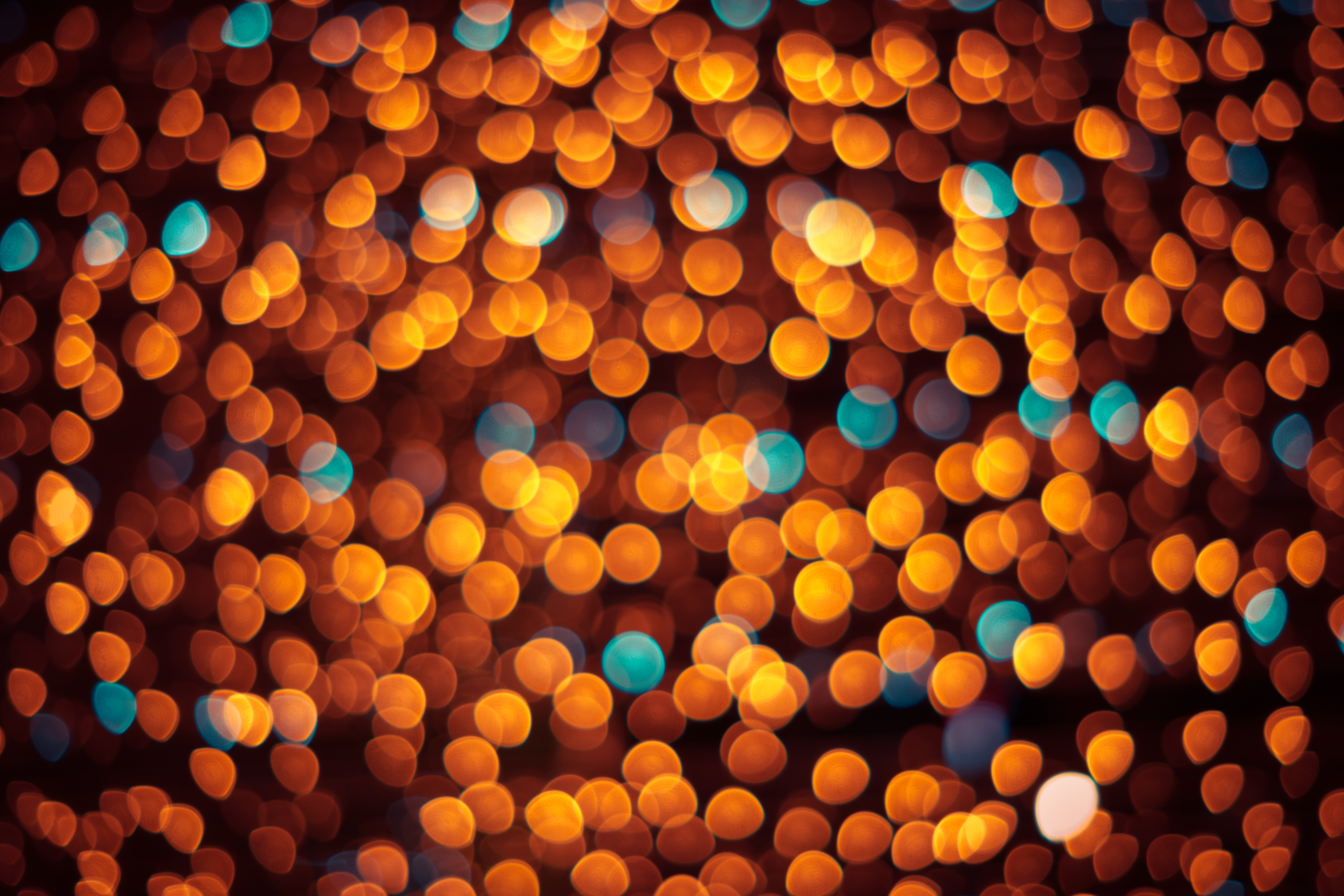 Download Light Orange (Color) Artistic Bokeh 4k Ultra HD Wallpaper