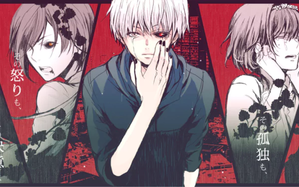 Juuzou Suzuya Nishiki Nishio Shū Tsukiyama Uta (Tokyo Ghoul) Hinami Fueguchi Touka Kirishima Ken Kaneki Anime Tokyo Ghoul HD Desktop Wallpaper | Background Image