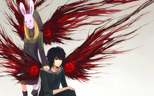 Touka Kirishima Ayato Kirishima Anime Tokyo Ghoul HD Desktop Wallpaper | Background Image