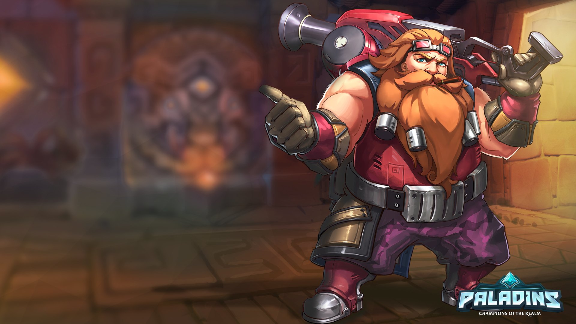 Download Barik (Paladins) Paladins Video Game HD Wallpaper