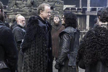 Kit Harington Owen Teale Jon Snow Alliser Thorne TV Show Game Of Thrones HD Desktop Wallpaper | Background Image