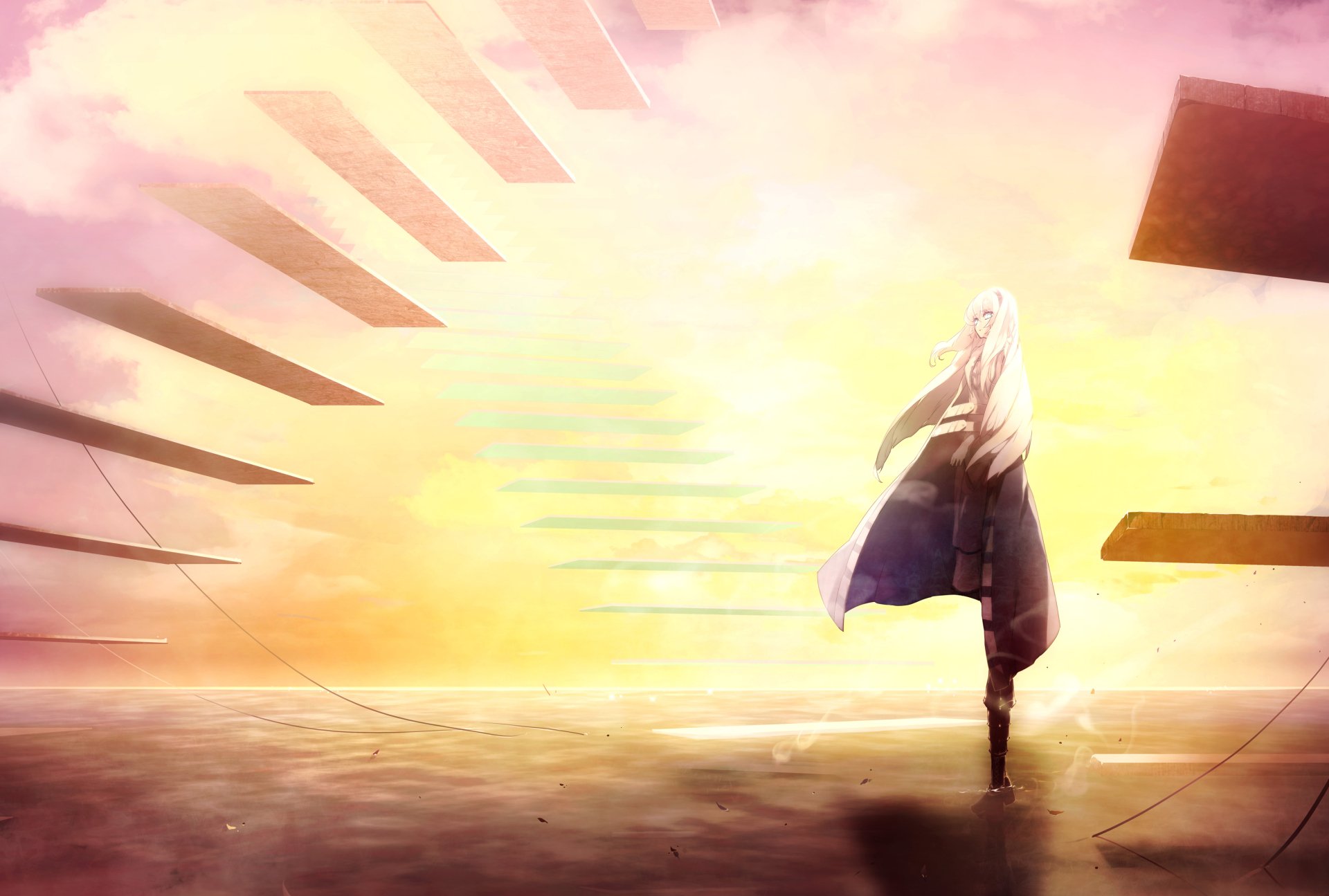 Download Luka Megurine Anime Vocaloid HD Wallpaper by 煙花