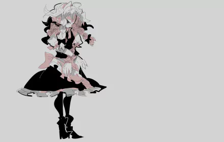 Sakuya Izayoi Anime Touhou HD Desktop Wallpaper | Background Image