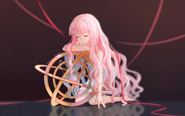 Anime Original Long Hair Pink Hair HD Wallpaper | Background Image