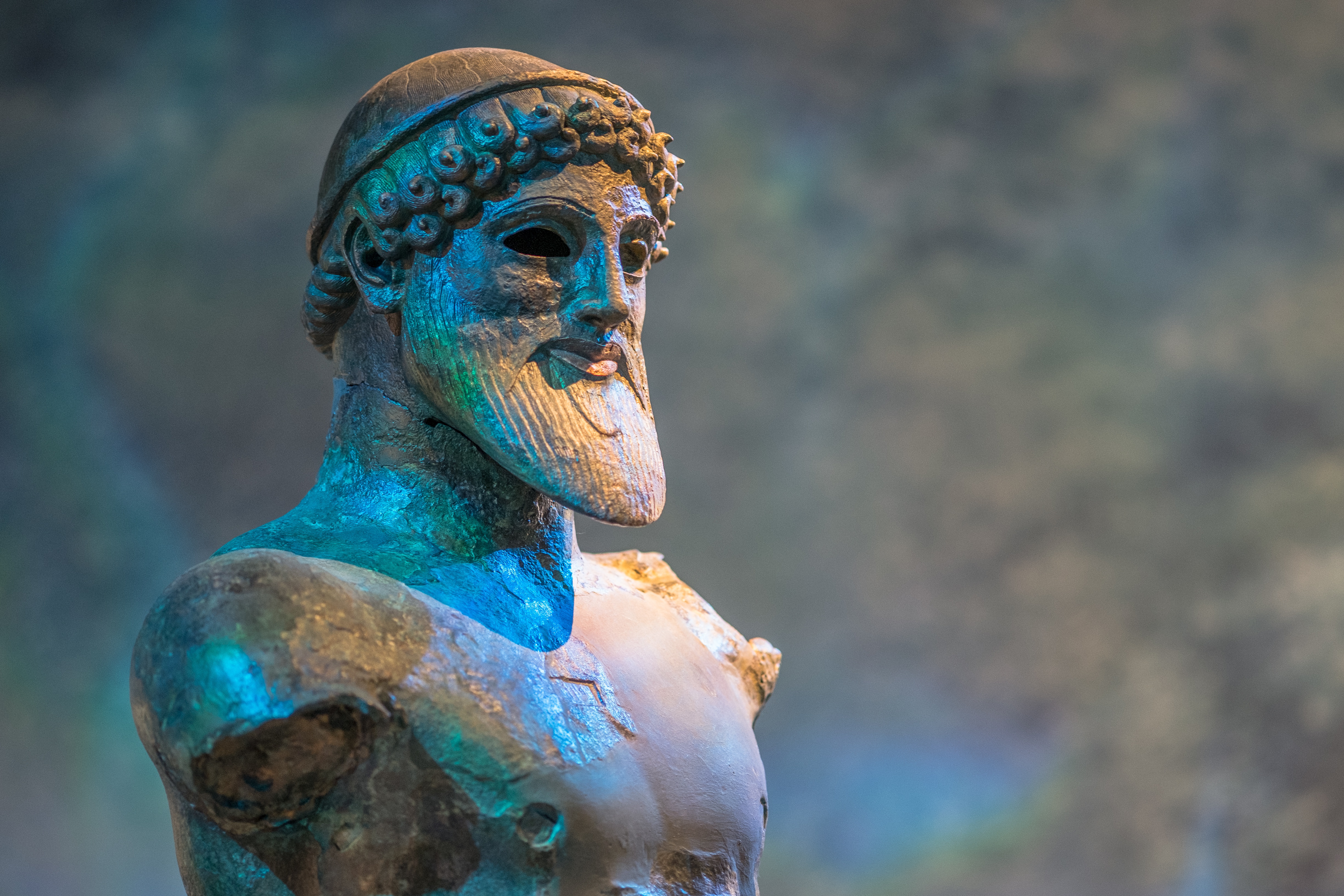 Poseidon God of the Sea by Antonios Ntoumas