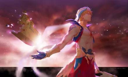 Gilgamesh (Caster) Gilgamesh (Fate Series) Anime Fate/Grand Order HD Desktop Wallpaper | Background Image