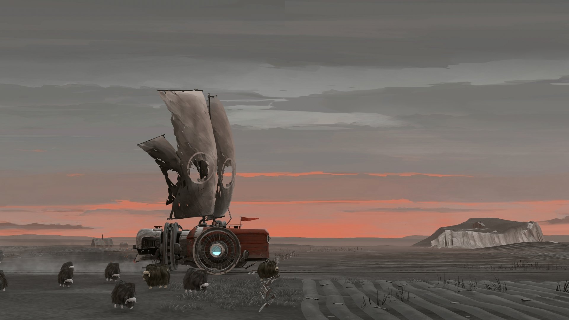 Download Video Game FAR: Lone Sails 4k Ultra HD Wallpaper by user619