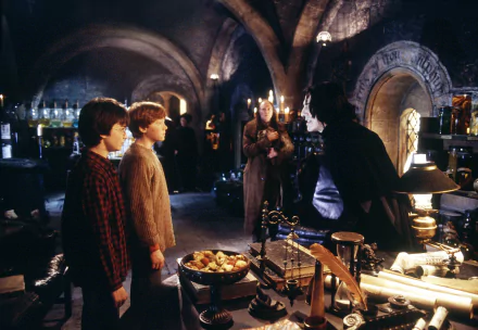 Ron Weasley Rupert Grint Harry Potter Daniel Radcliffe movie Harry Potter and the Chamber of Secrets HD Desktop Wallpaper | Background Image