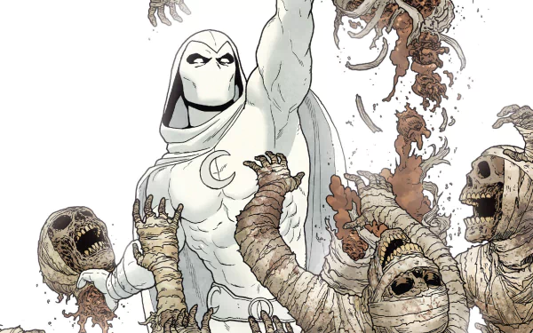 mummy Comic Moon Knight HD Desktop Wallpaper | Background Image