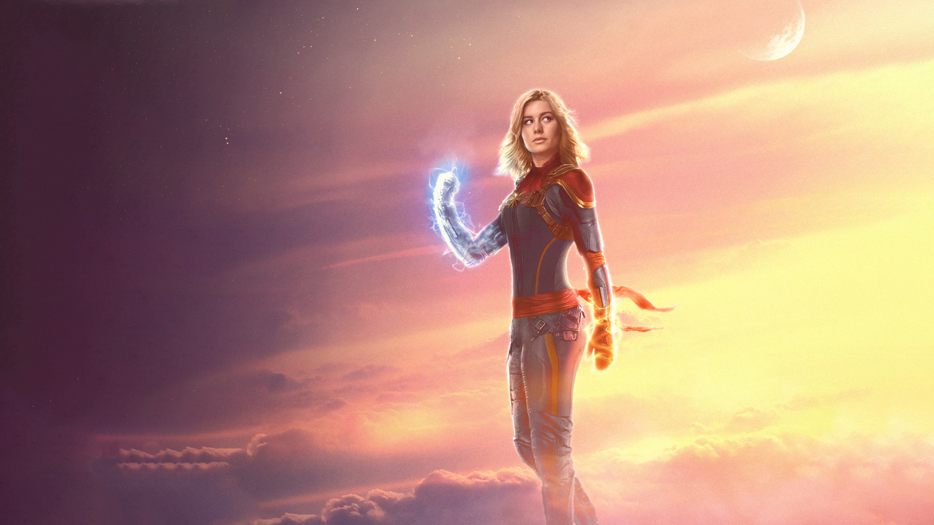 Captain Marvel Hd Wallpaper Background Image 1920x1080 Id