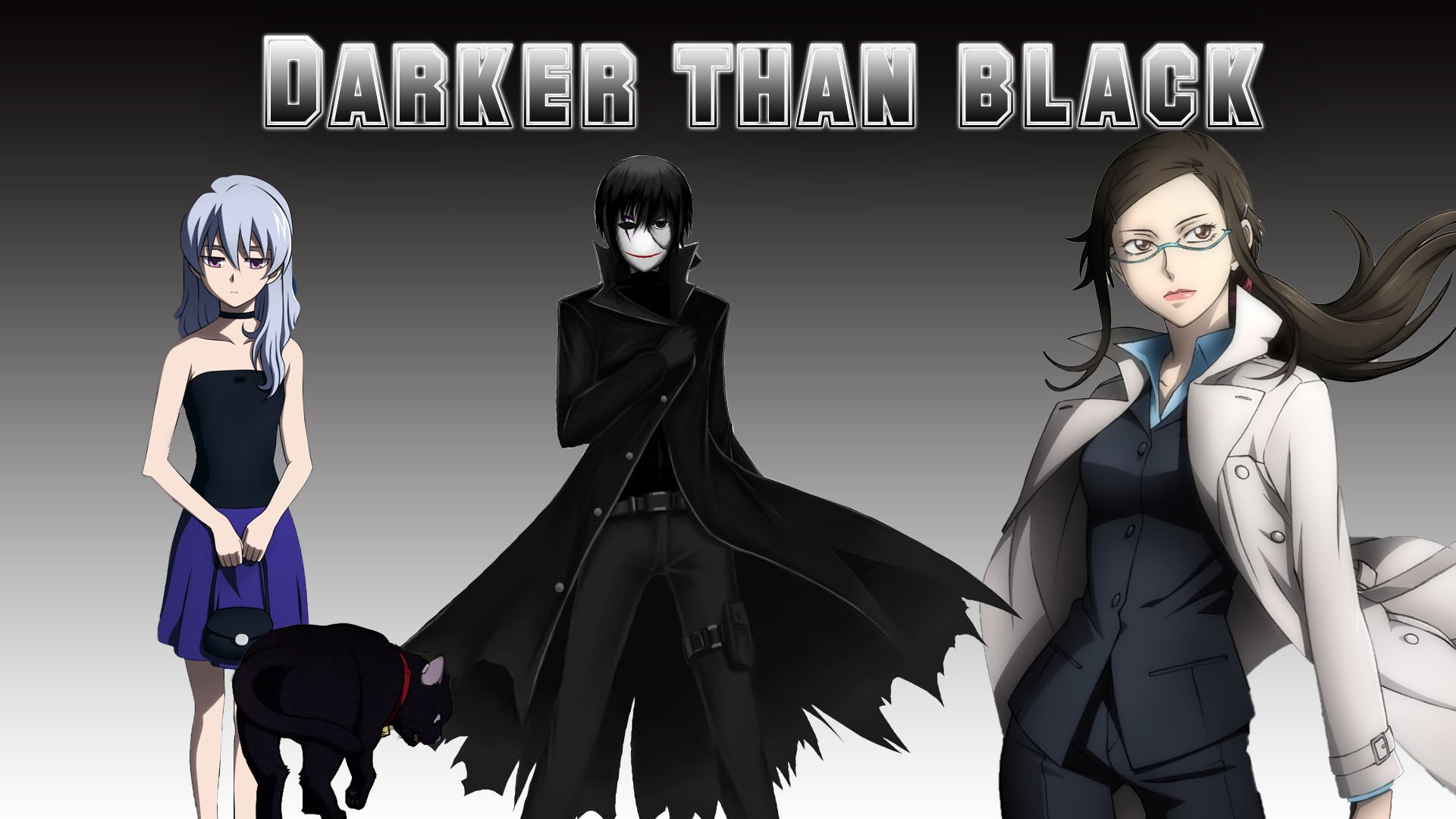 Download Misaki Kirihara Hei (Darker Than Black) Yin (Darker Than Black) Anime Darker Than Black HD Wallpaper by AltEdits-ig
