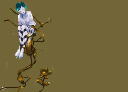 Phosphophyllite (Land of the Lustrous) Anime Land of the Lustrous HD Desktop Wallpaper | Background Image