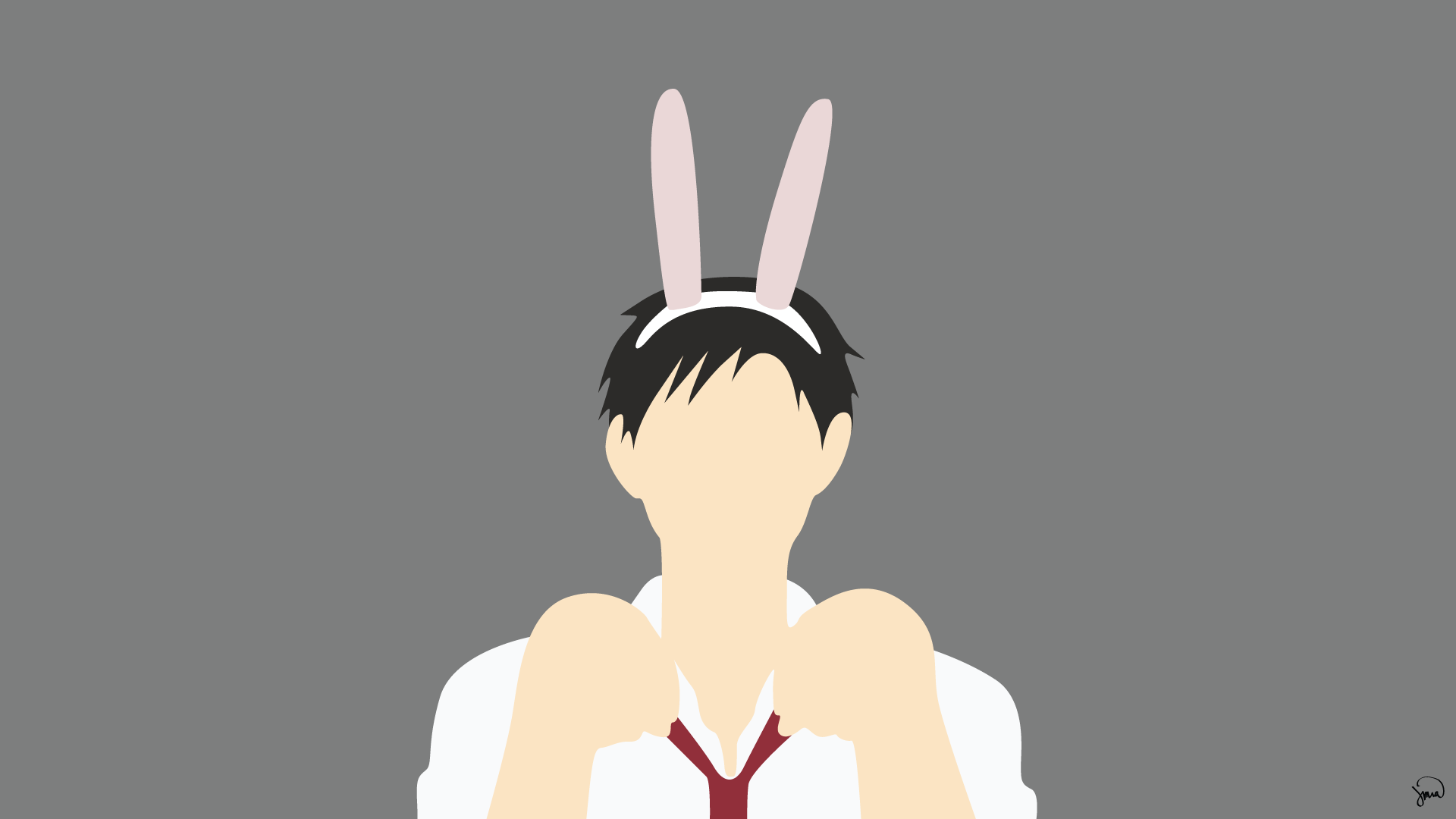 Download Bunny Ears Umetarou Nozaki Anime Monthly Girls’ Nozaki-kun HD Wallpaper