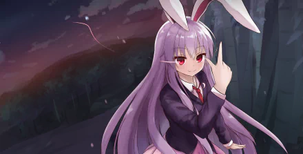 Reisen Udongein Inaba Anime Touhou HD Desktop Wallpaper | Background Image