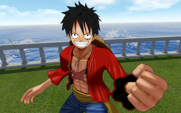 Monkey D. Luffy video game One Piece: World Seeker HD Desktop Wallpaper | Background Image