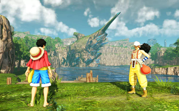 Usopp (One Piece) Monkey D. Luffy video game One Piece: World Seeker HD Desktop Wallpaper | Background Image