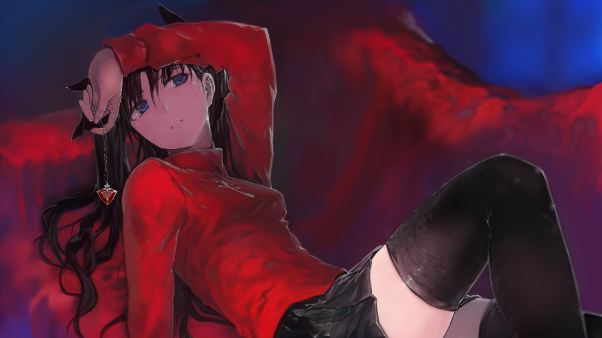 Fate Stay Night Unlimited Blade Works Rin Fate/Stay Night: Unlimited Blade Works - Rin Tohsaka HD Wallpaper