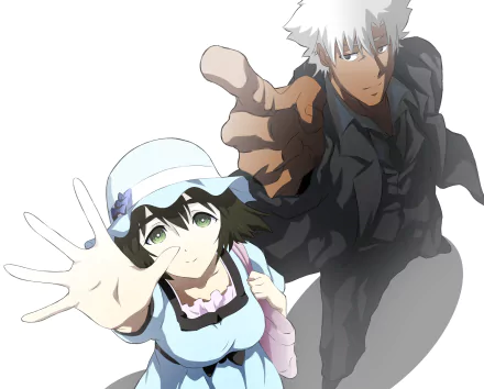 Fate/Grand Order Kiritsugu Emiya Mayuri Shiina Steins;Gate Anime crossover HD Desktop Wallpaper | Background Image