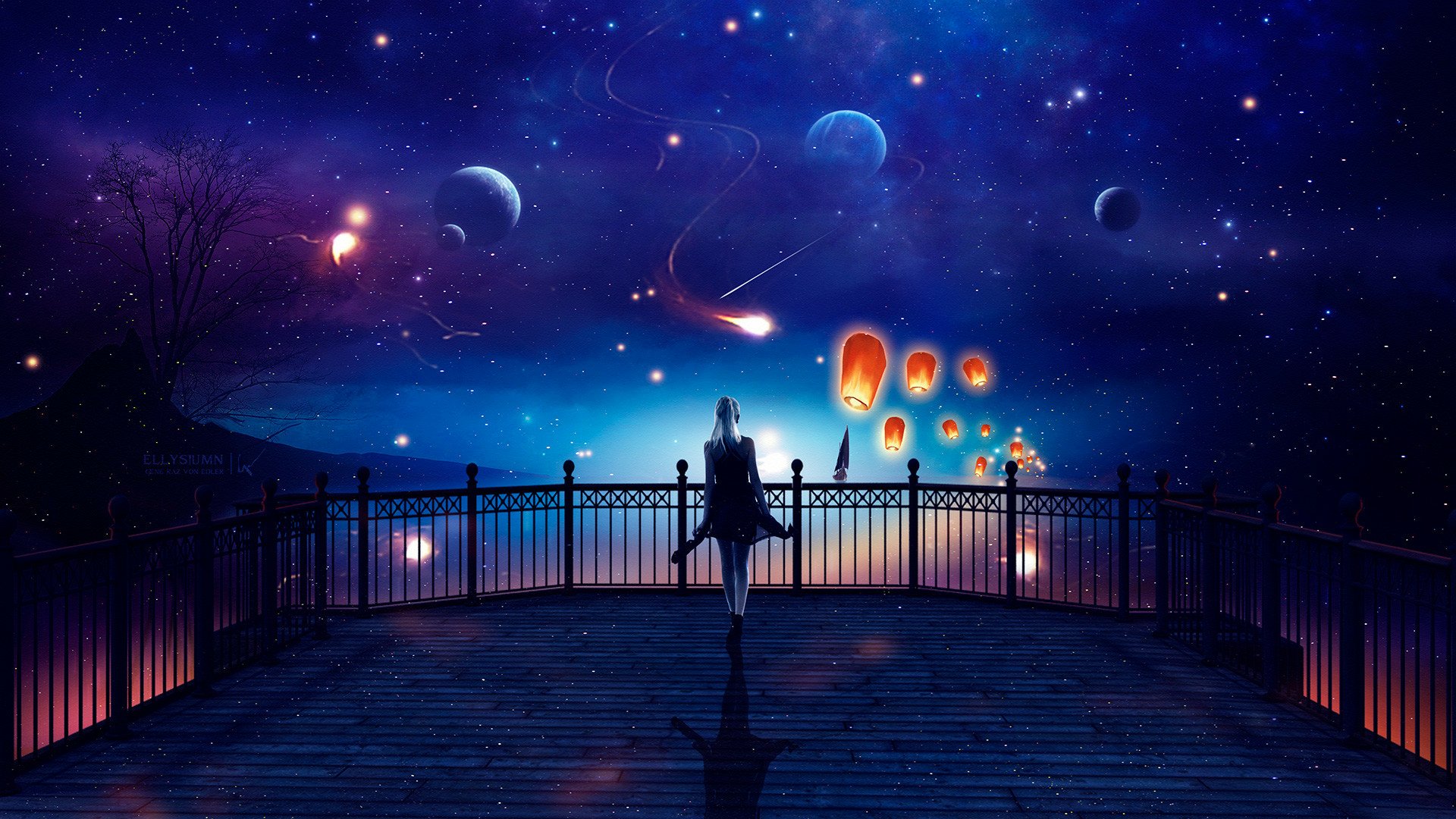 Download Sci Fi Woman HD Wallpaper by Gene Raz von Edler