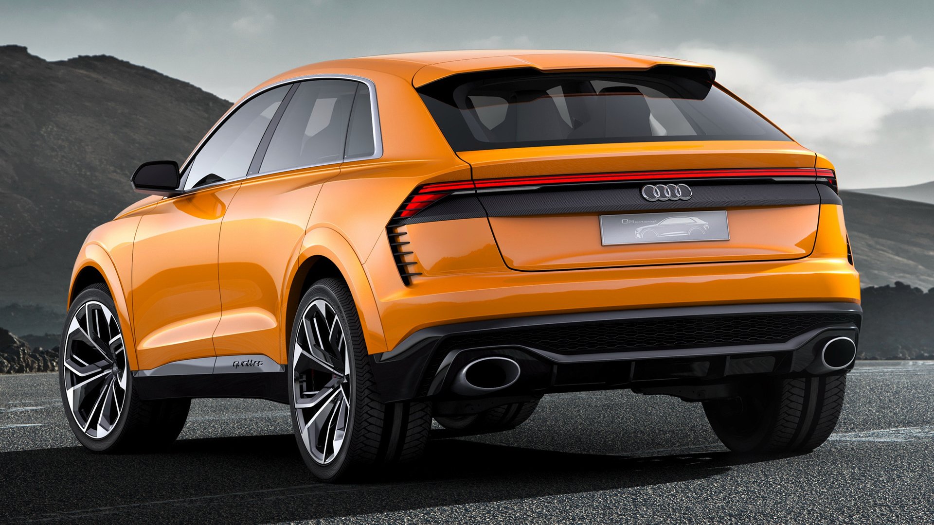 2017 Audi Q8 S line concept HD Wallpaper | Background Image | 1920x1080