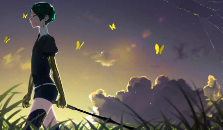 Phosphophyllite (Land of the Lustrous) Anime Land of the Lustrous HD Desktop Wallpaper | Background Image