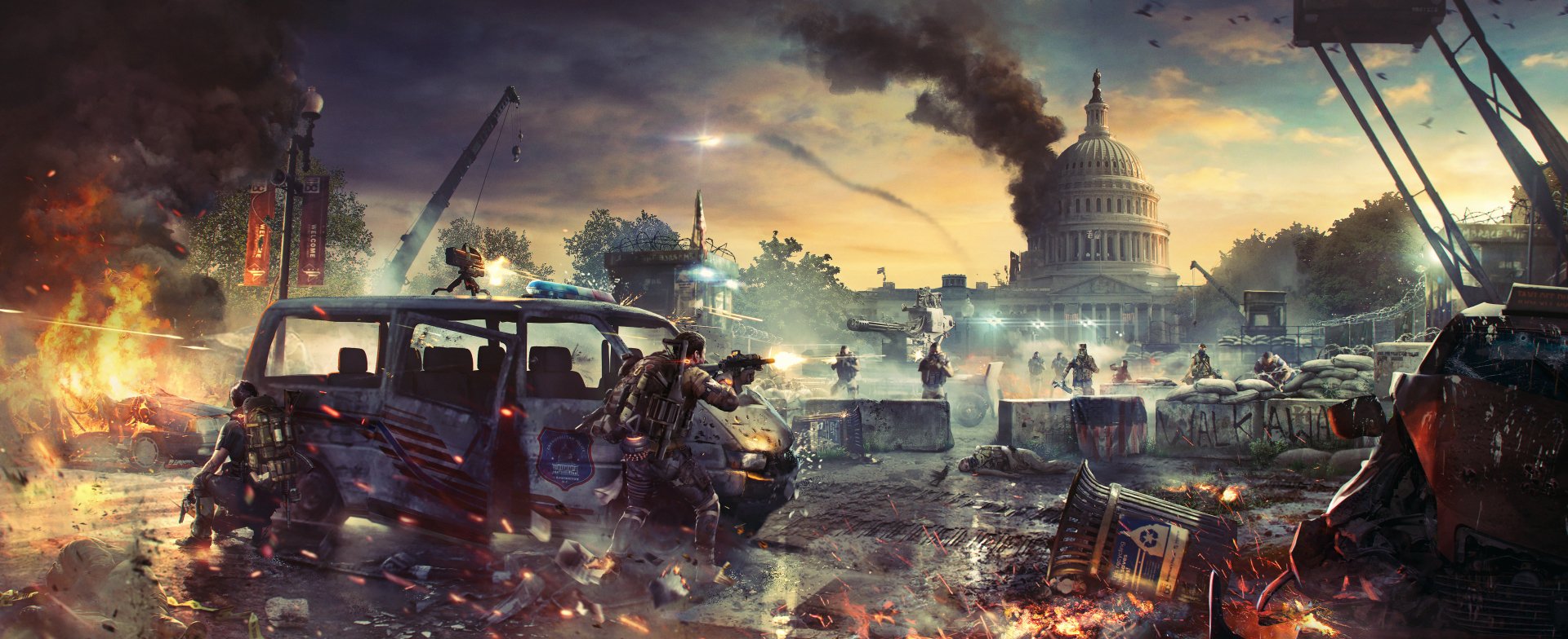 44 Tom Clancys The Division 2 Hd Wallpapers Background