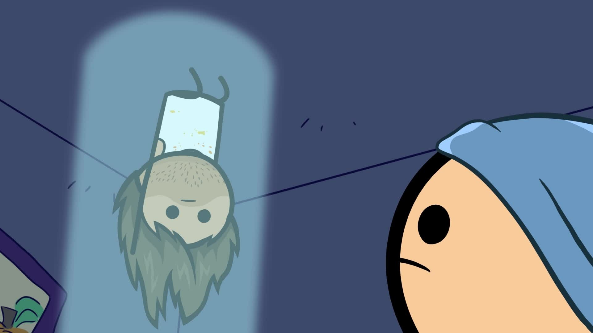 HD wallpaper featuring a cartoonish character from Rapture Rejects with a surprised expression.