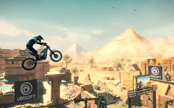 video game Trials Rising HD Desktop Wallpaper | Background Image
