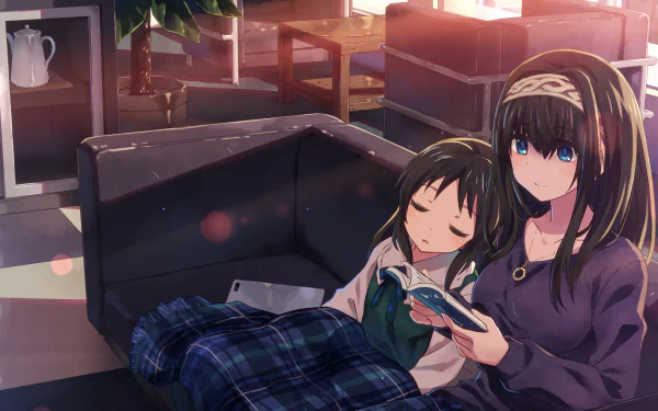 Arisu Tachibana Fumika Sagisawa Anime The iDOLM@STER Cinderella Girls HD Desktop Wallpaper | Background Image