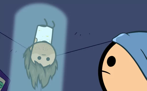 HD wallpaper featuring a cartoonish character from Rapture Rejects with a surprised expression.