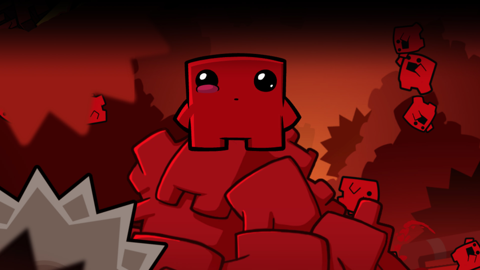 Download Video Game Super Meat Boy Forever HD Wallpaper