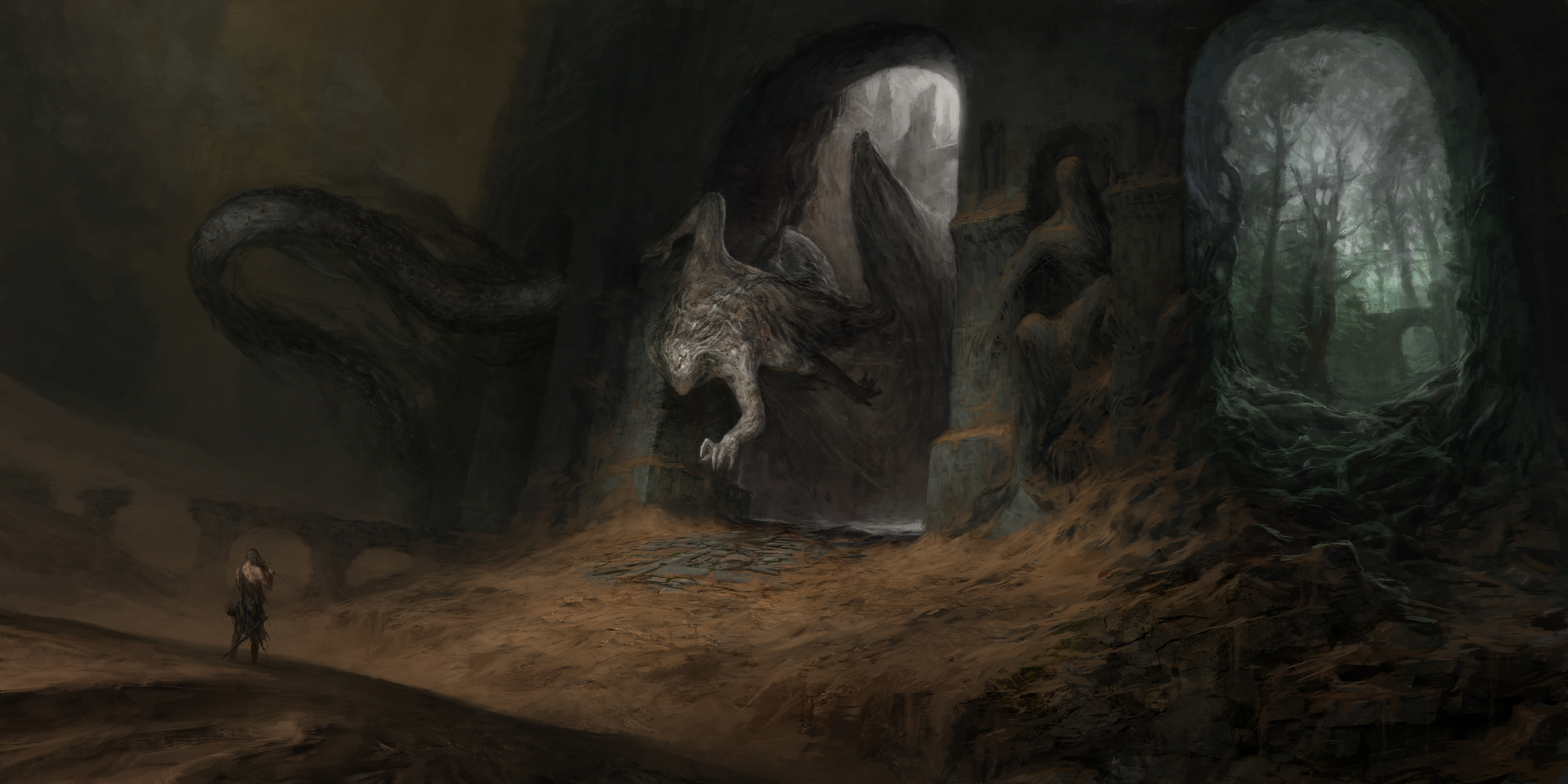 Dark Demon HD Wallpaper | Background Image