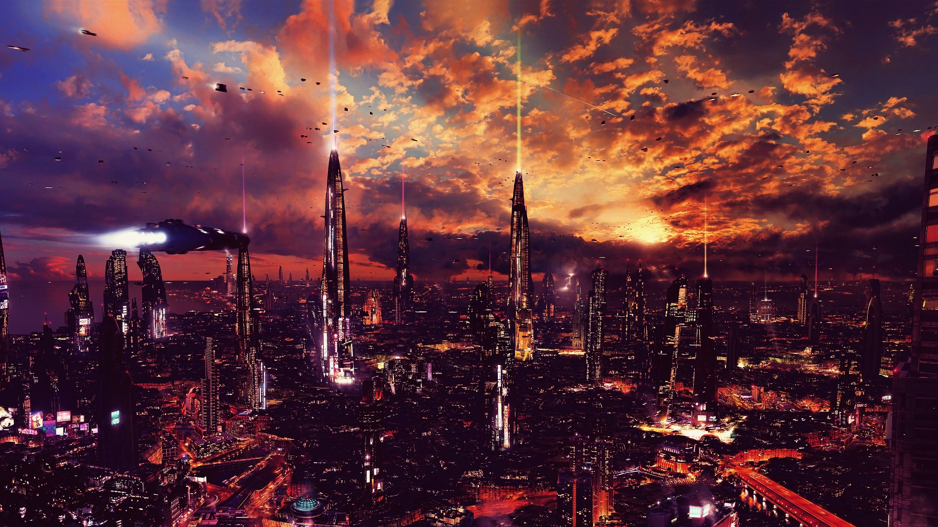 Ciudad 4k Ultra Fondo De Pantalla HD | Fondo De Escritorio | 3840x2160 ...