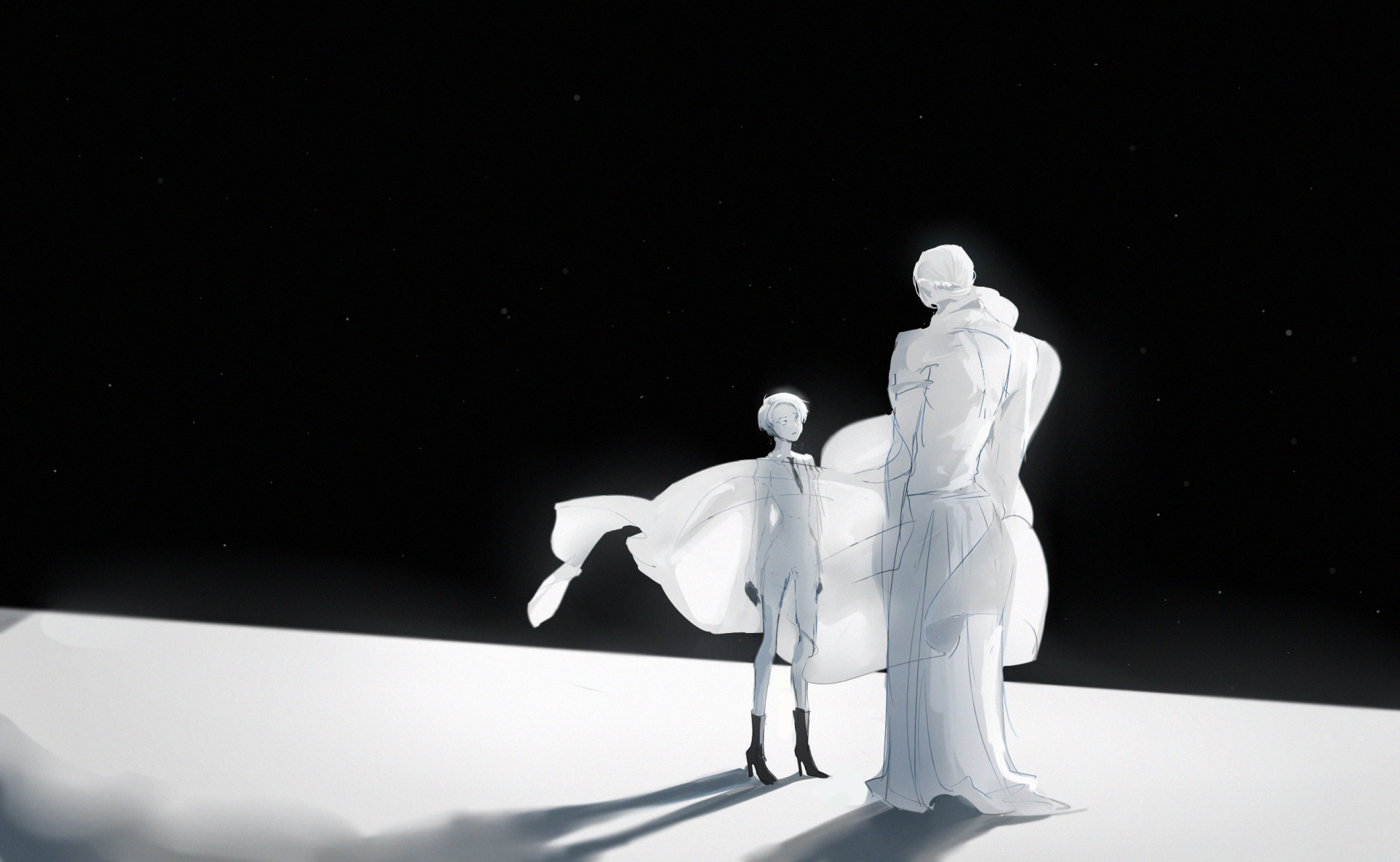 Download Aechmea (Land Of The Lustrous) Cairngorm (Land Of The Lustrous) Anime Land Of The Lustrous HD Wallpaper by カク