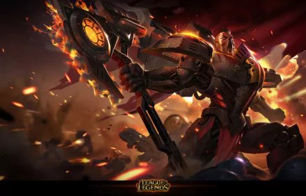 Darius (League Of Legends) video game League Of Legends HD Desktop Wallpaper | Background Image