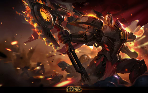 Darius (League Of Legends) video game League Of Legends HD Desktop Wallpaper | Background Image