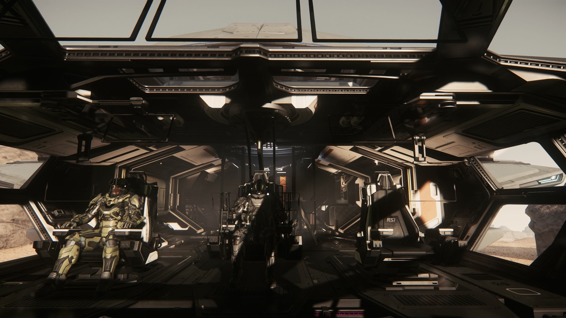Download Cockpit Soldier Armor Constellation (Star Citizen) Video Game Star Citizen 4k Ultra HD Wallpaper by DesoShow