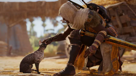 Bayek Of Siwa video game Assassin's Creed Origins HD Desktop Wallpaper | Background Image