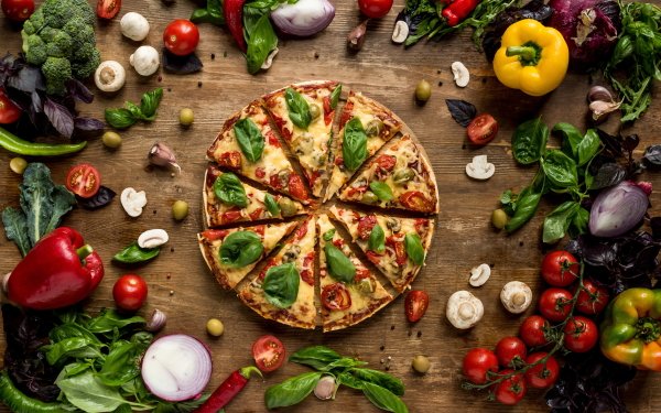 Food Pizza Still Life HD Wallpaper | Background Image